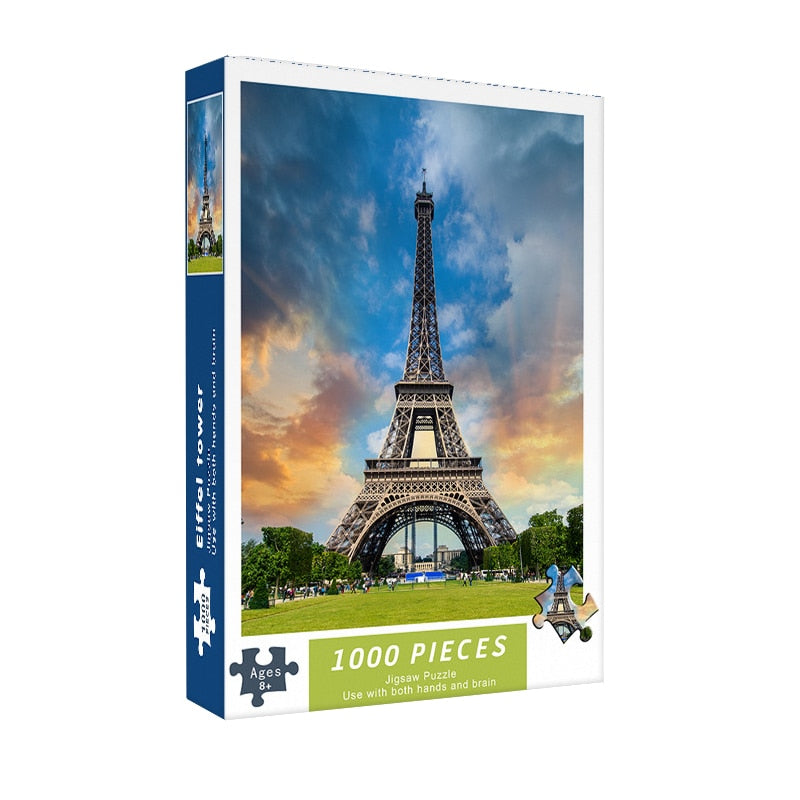 Torre Eiffel - Quebra-Cabeça 1000 Peças